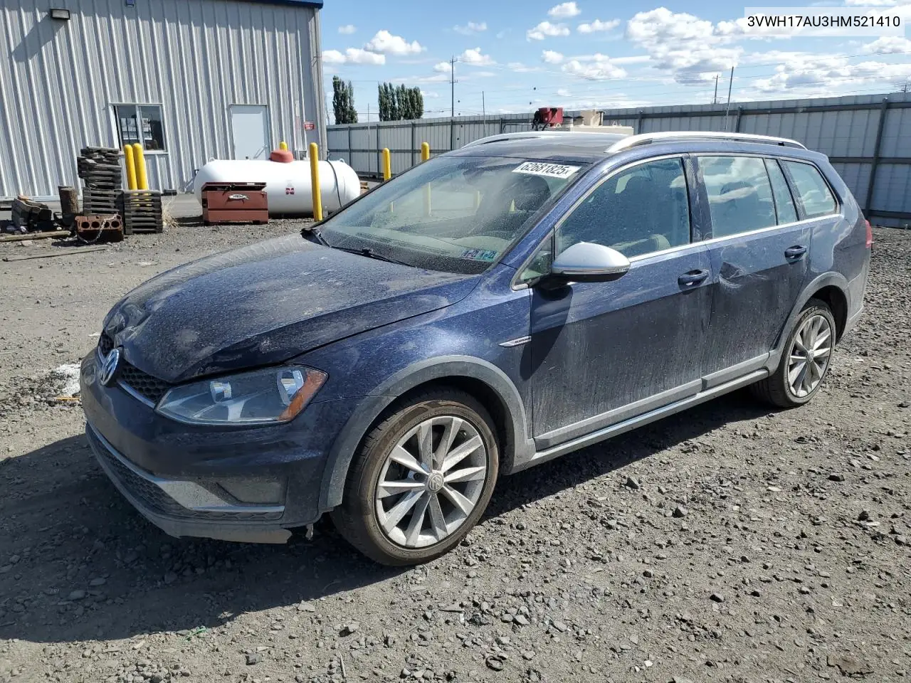 2017 Volkswagen Golf Alltrack S VIN: 3VWH17AU3HM521410 Lot: 62681825
