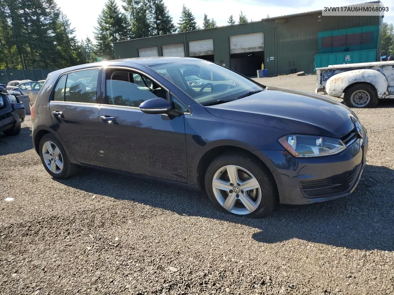 2017 Volkswagen Golf S VIN: 3VW117AU6HM068093 Lot: 63088725