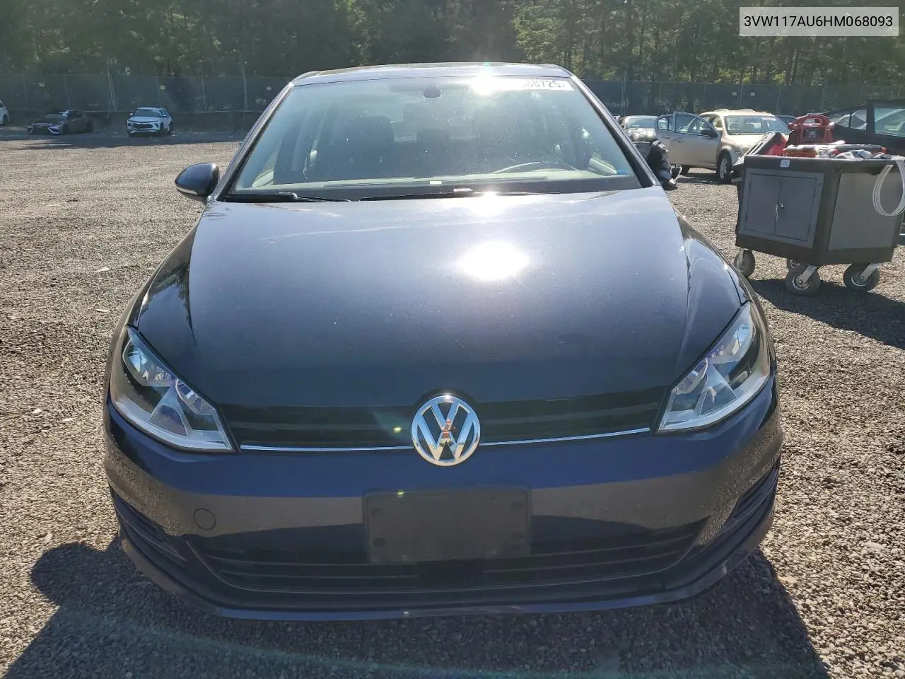 2017 Volkswagen Golf S VIN: 3VW117AU6HM068093 Lot: 63088725