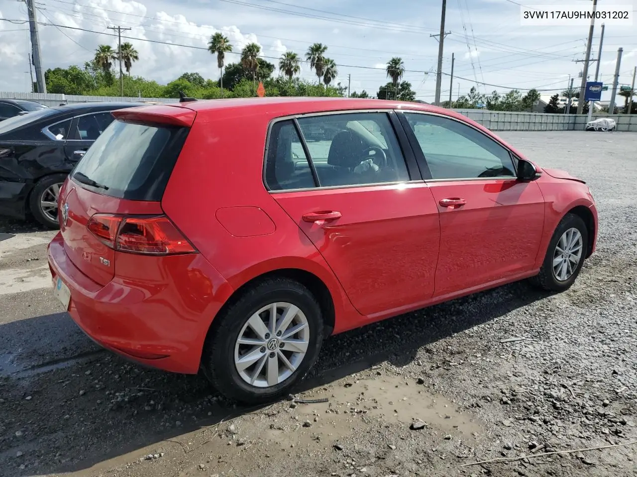 2017 Volkswagen Golf S VIN: 3VW117AU9HM031202 Lot: 63486295