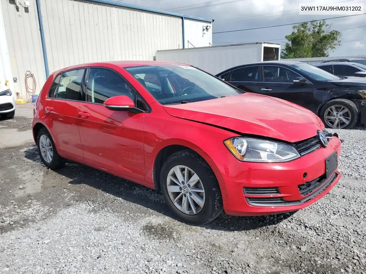 2017 Volkswagen Golf S VIN: 3VW117AU9HM031202 Lot: 63486295