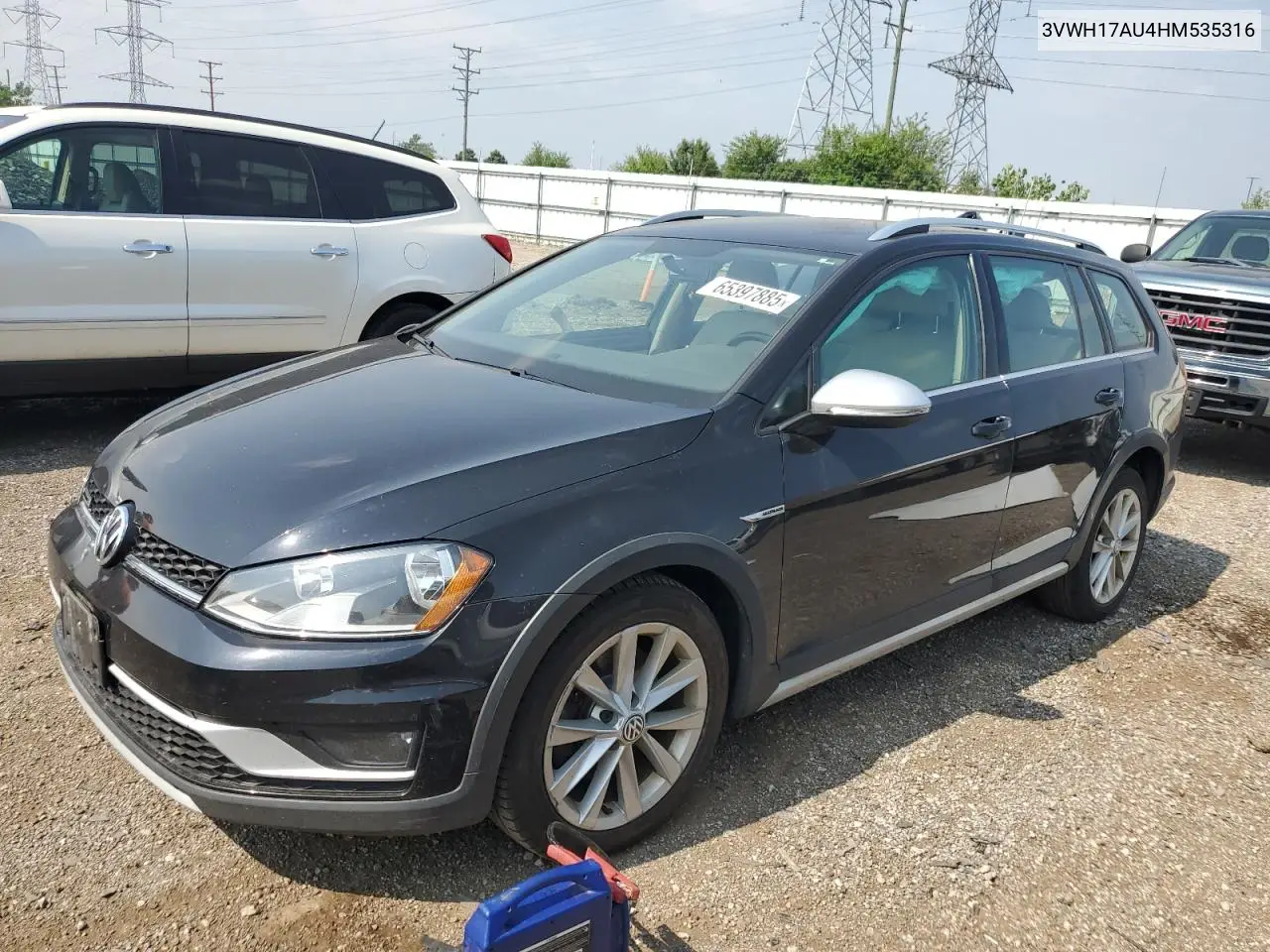 2017 Volkswagen Golf Alltrack S VIN: 3VWH17AU4HM535316 Lot: 65397885