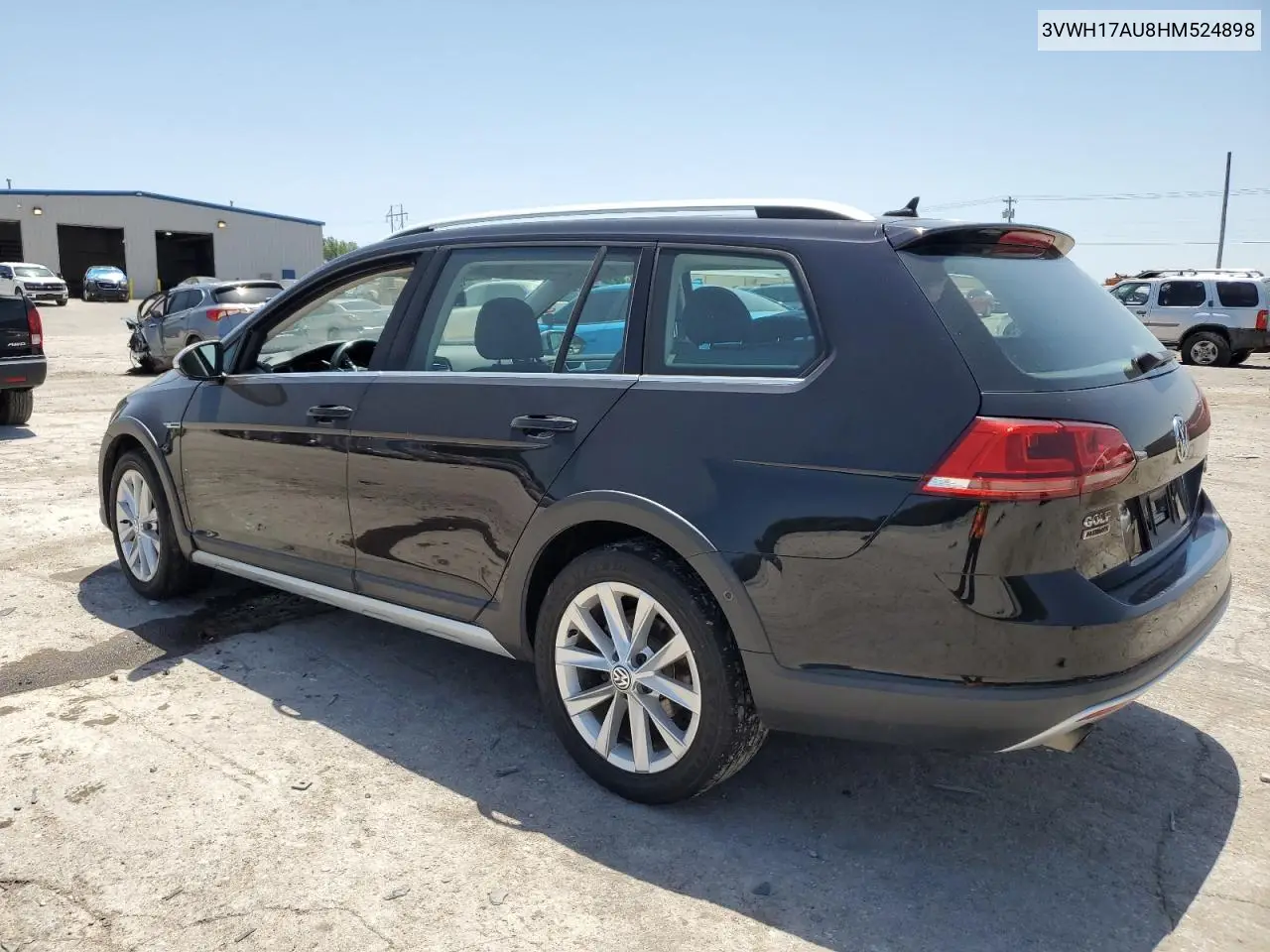 2017 Volkswagen Golf Alltrack S VIN: 3VWH17AU8HM524898 Lot: 65476135