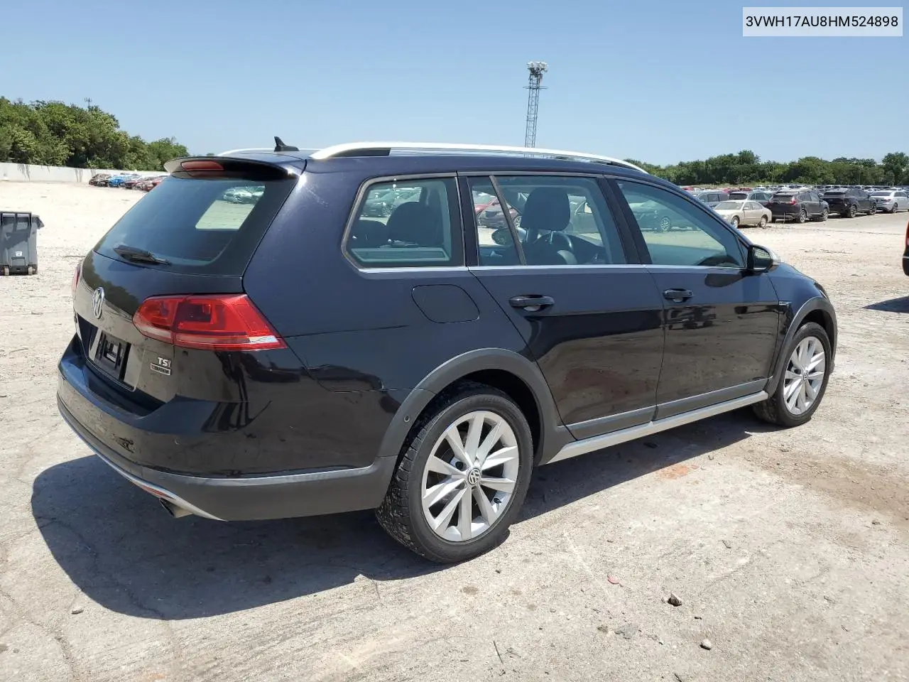 2017 Volkswagen Golf Alltrack S VIN: 3VWH17AU8HM524898 Lot: 65476135