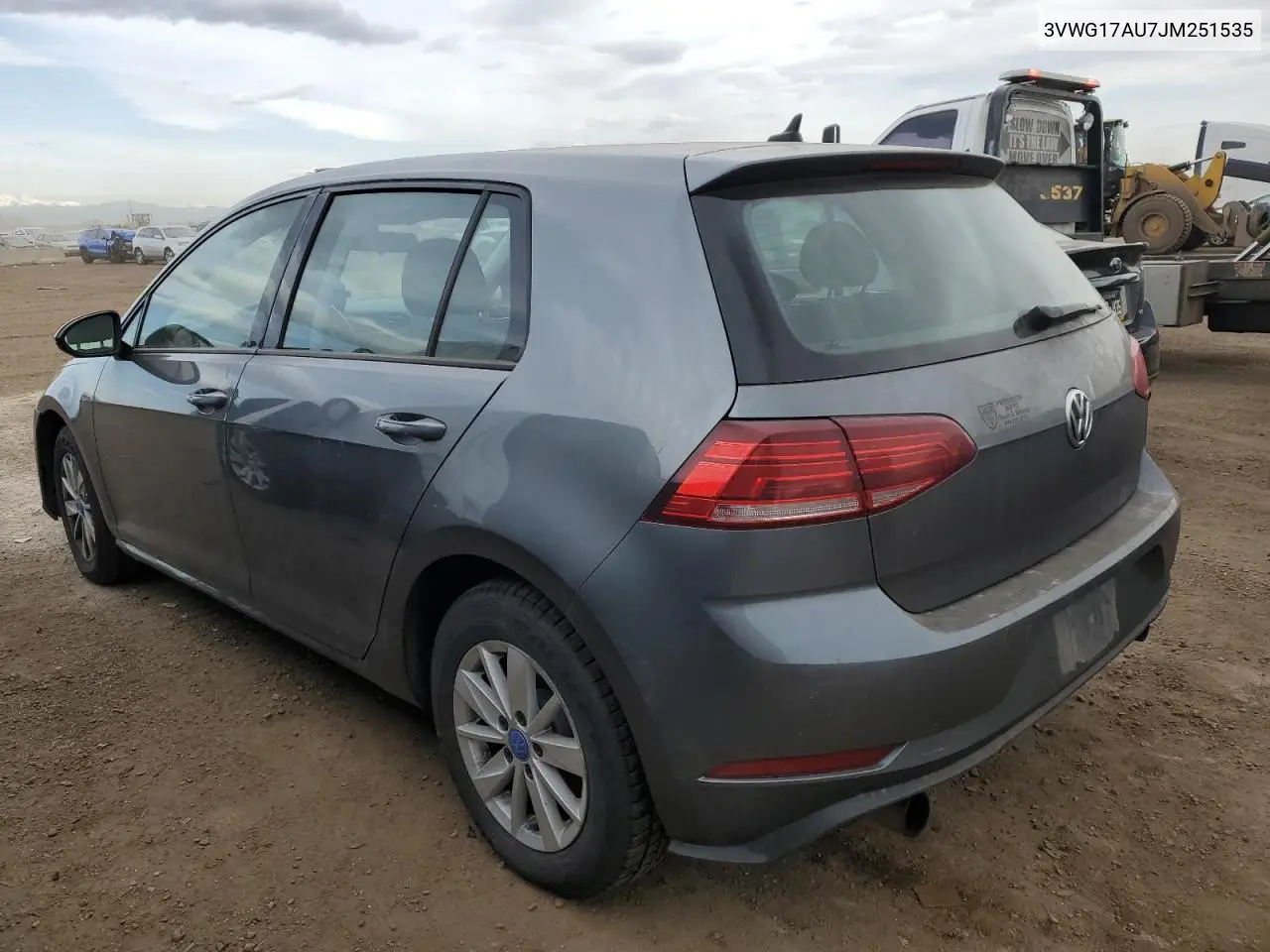 2018 Volkswagen Golf S VIN: 3VWG17AU7JM251535 Lot: 52035725