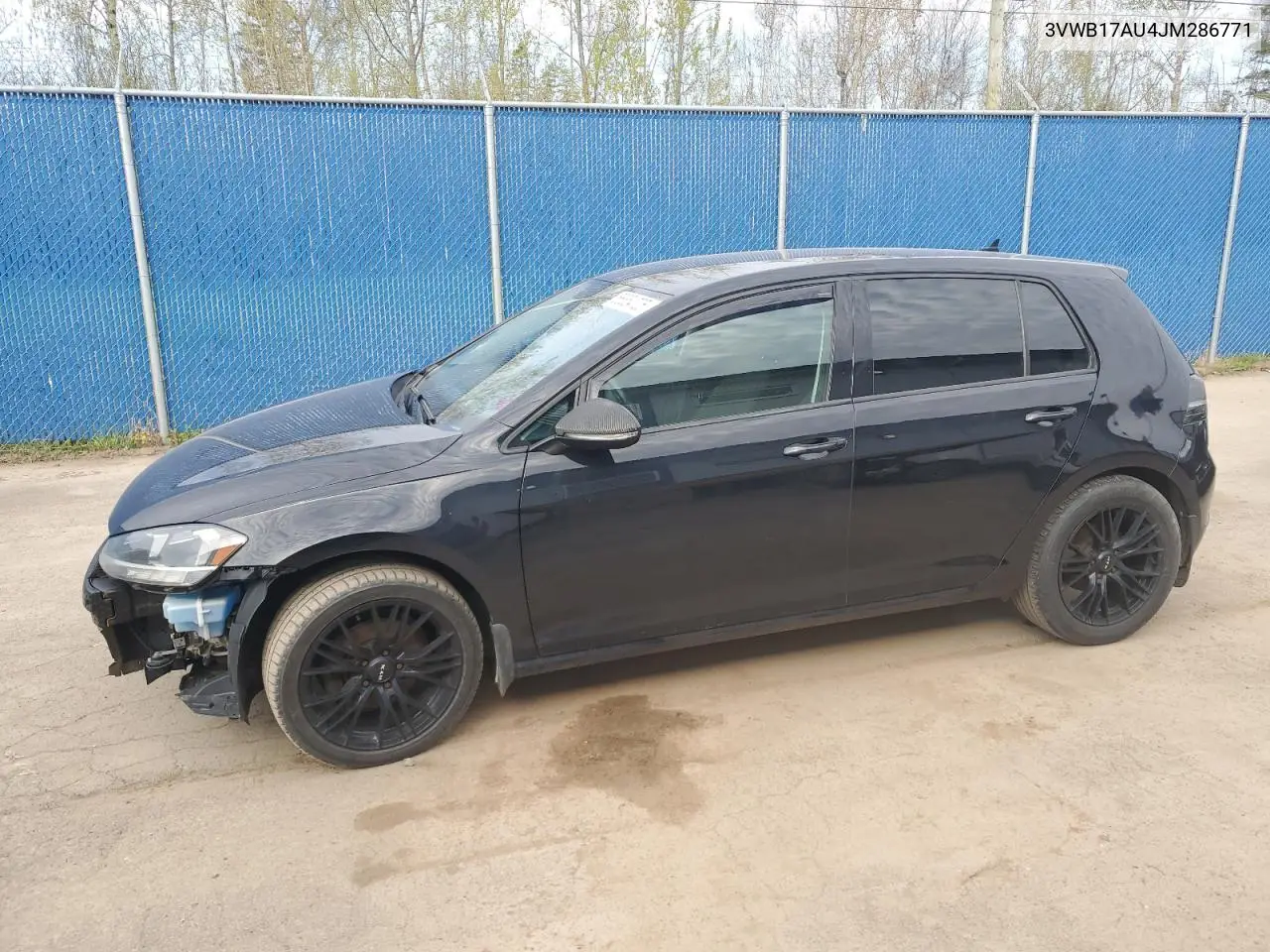 2018 Volkswagen Golf S VIN: 3VWB17AU4JM286771 Lot: 56854725