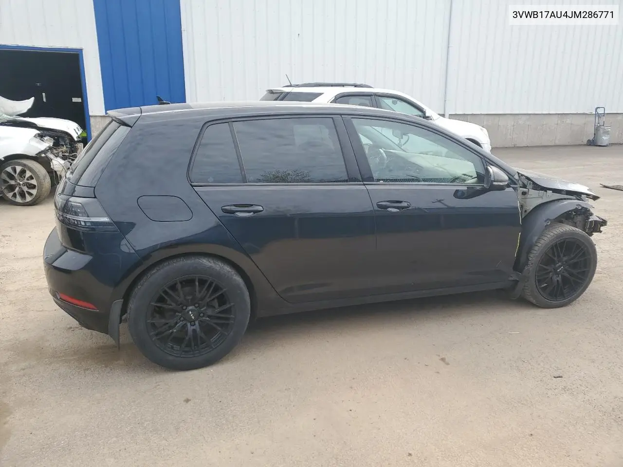2018 Volkswagen Golf S VIN: 3VWB17AU4JM286771 Lot: 56854725