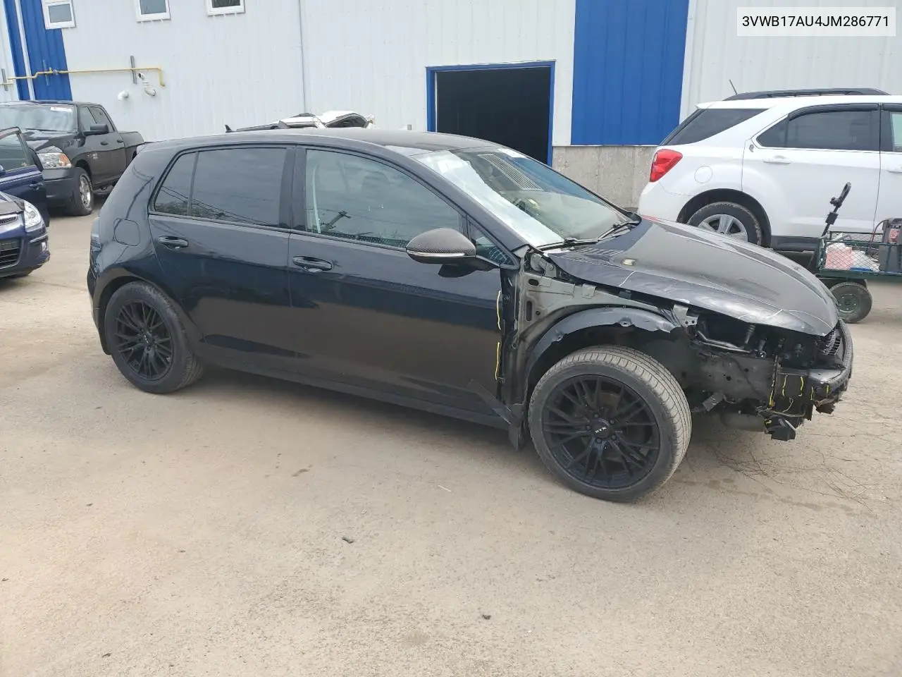 2018 Volkswagen Golf S VIN: 3VWB17AU4JM286771 Lot: 56854725