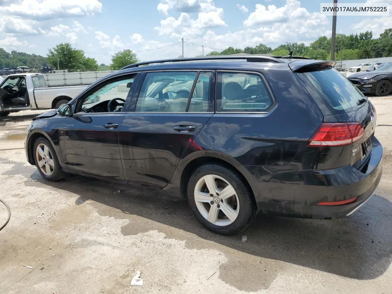 2018 Volkswagen Golf Sportwagen S VIN: 3VWD17AU6JM752225 Lot: 63610805