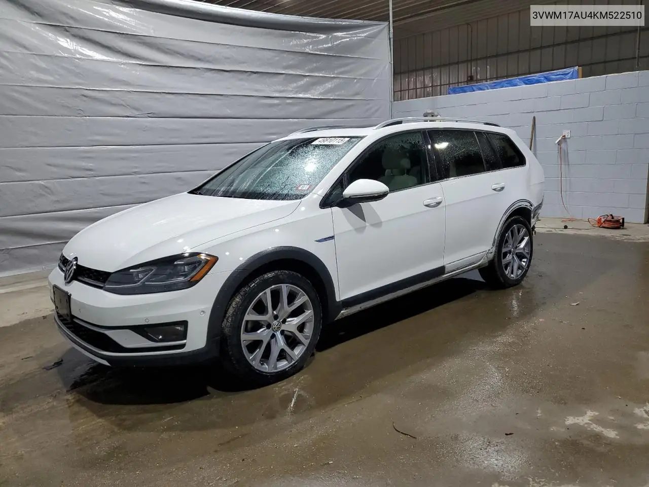 2019 Volkswagen Golf Alltrack S VIN: 3VWM17AU4KM522510 Lot: 49810115