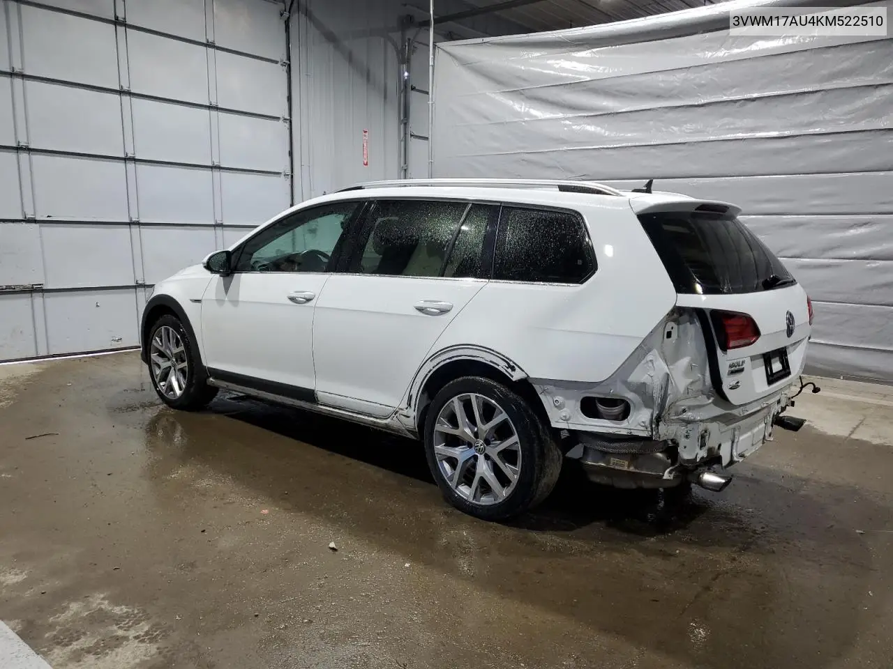 2019 Volkswagen Golf Alltrack S VIN: 3VWM17AU4KM522510 Lot: 49810115