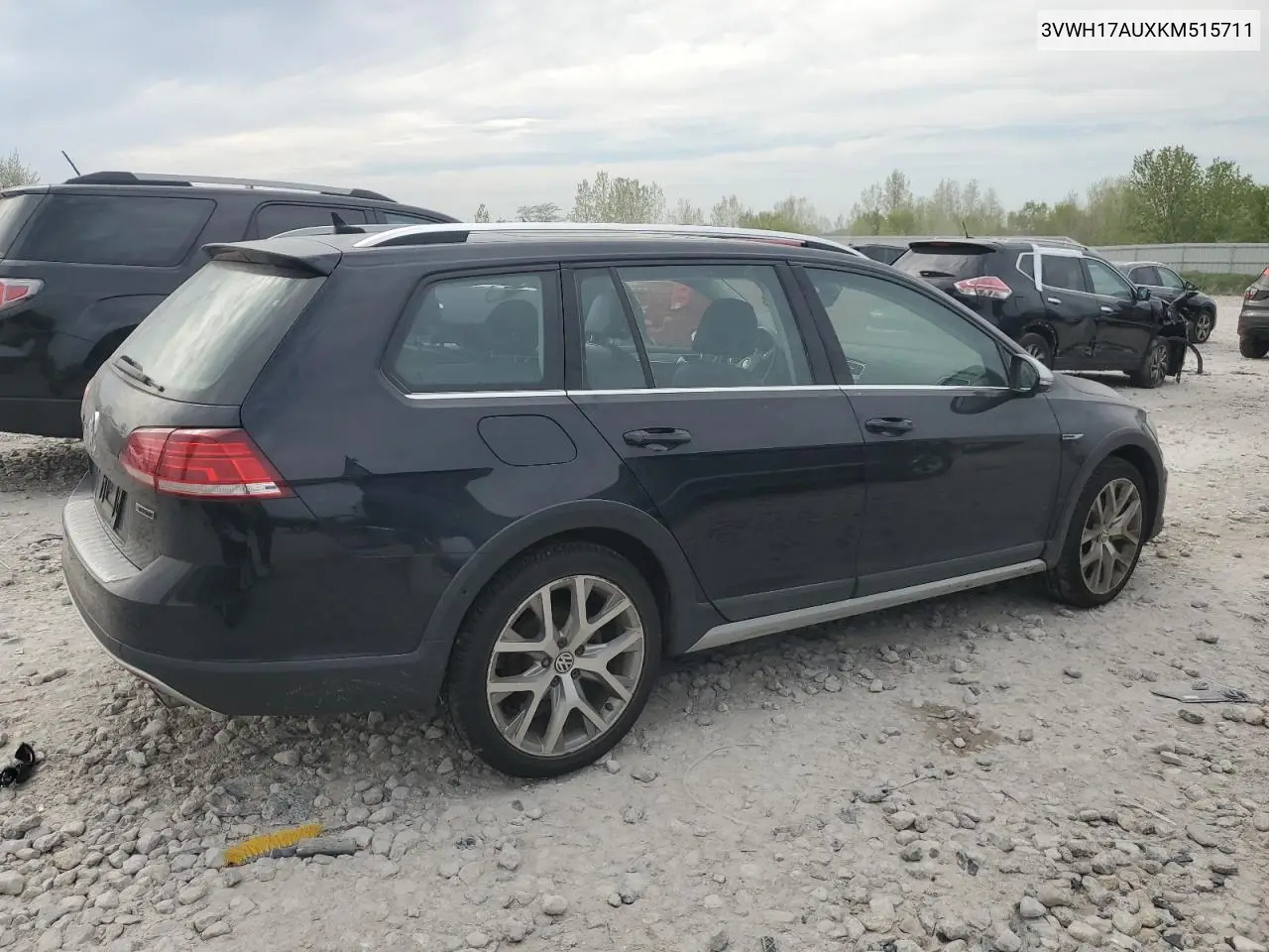 2019 Volkswagen Golf Alltrack S VIN: 3VWH17AUXKM515711 Lot: 56496305