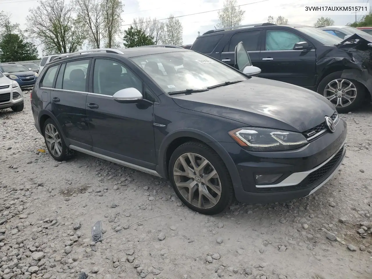 2019 Volkswagen Golf Alltrack S VIN: 3VWH17AUXKM515711 Lot: 56496305