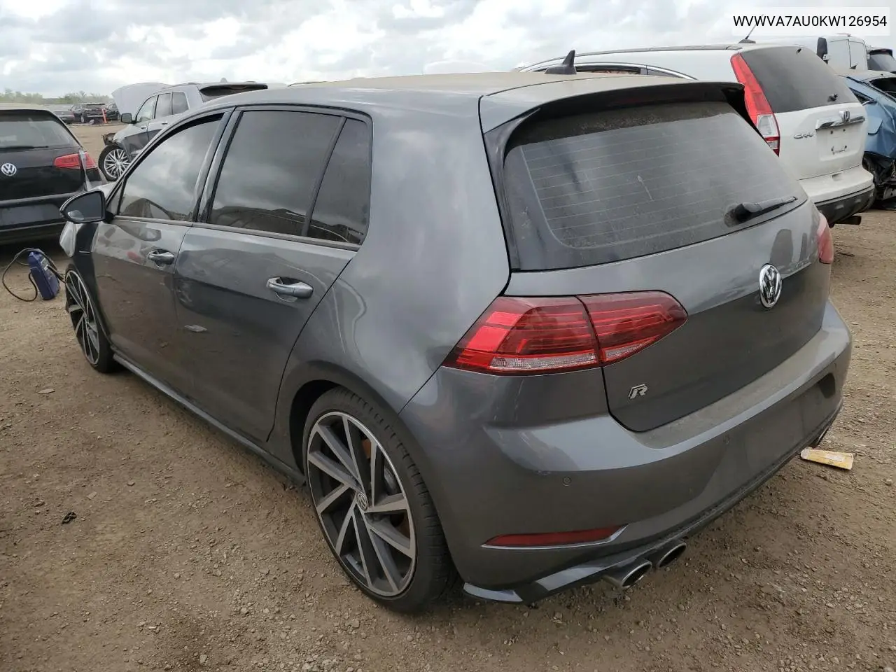 2019 Volkswagen Golf R VIN: WVWVA7AU0KW126954 Lot: 56657935