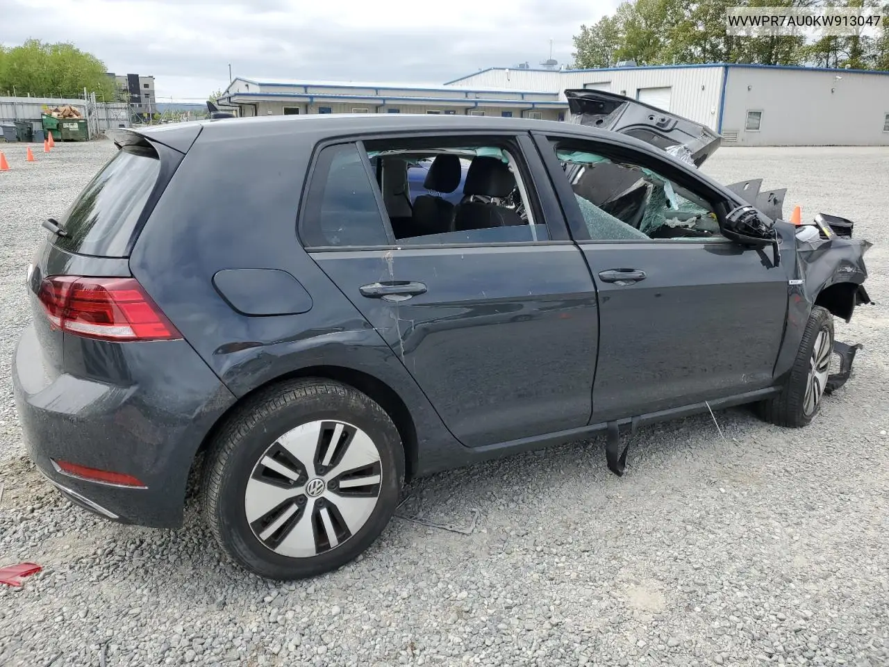 2019 Volkswagen E-Golf Sel Premium VIN: WVWPR7AU0KW913047 Lot: 57083805