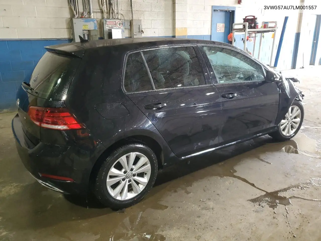 2020 Volkswagen Golf VIN: 3VWG57AU7LM001557 Lot: 52040115