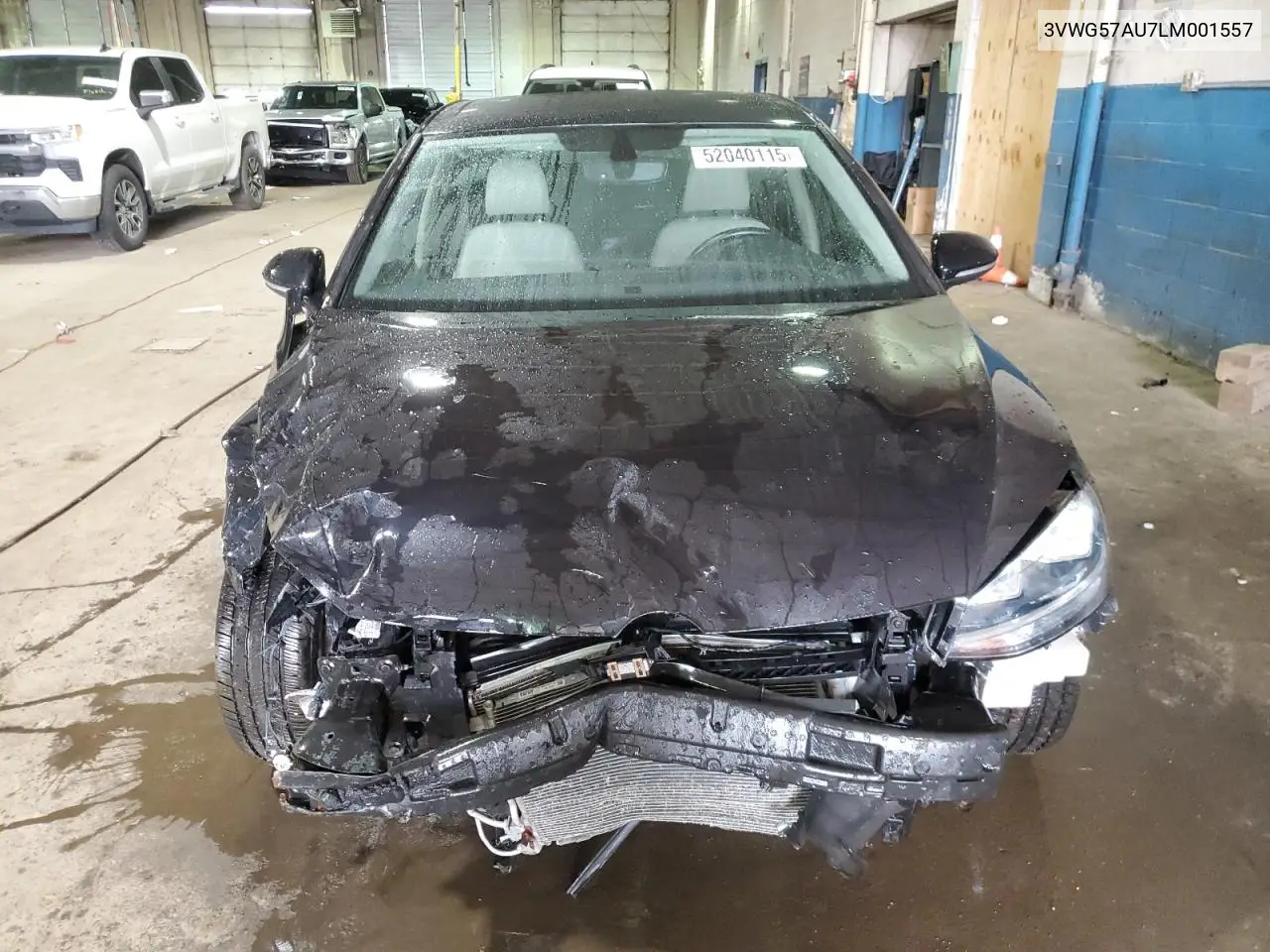 2020 Volkswagen Golf VIN: 3VWG57AU7LM001557 Lot: 52040115