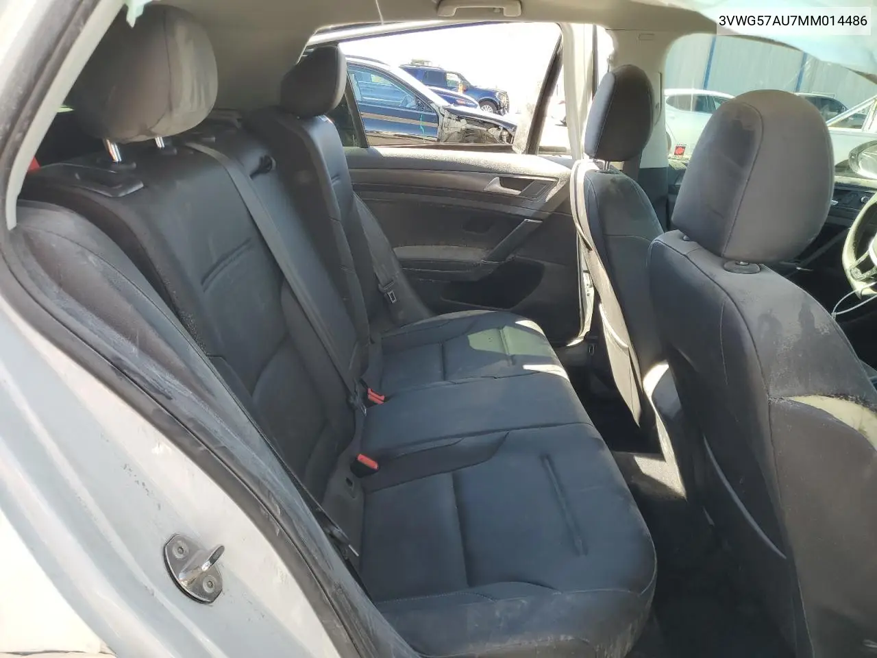 2021 Volkswagen Golf VIN: 3VWG57AU7MM014486 Lot: 46552545
