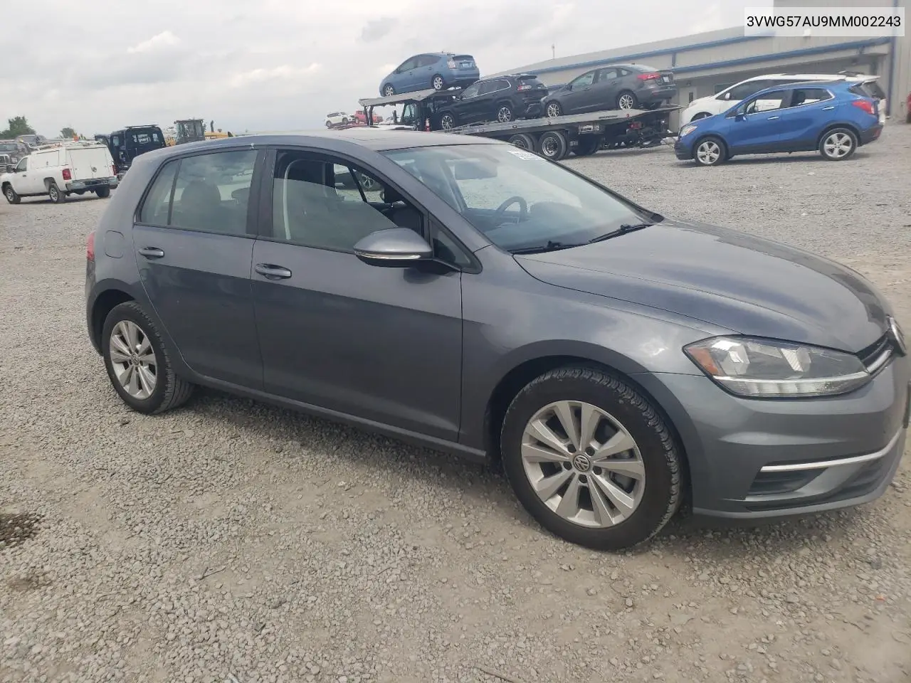 2021 Volkswagen Golf VIN: 3VWG57AU9MM002243 Lot: 54705725