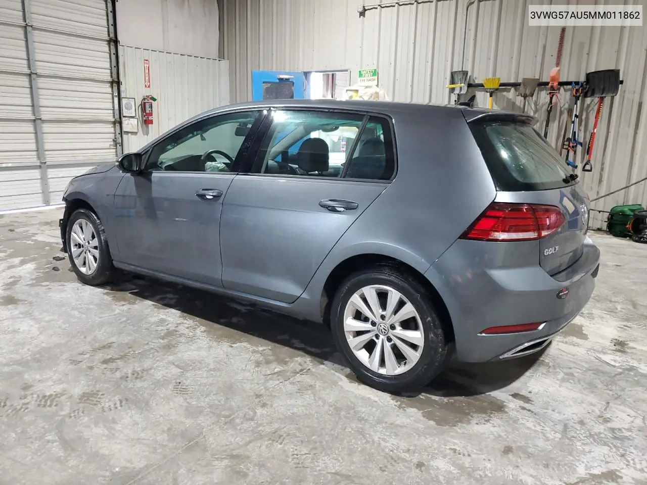 2021 Volkswagen Golf VIN: 3VWG57AU5MM011862 Lot: 55950895