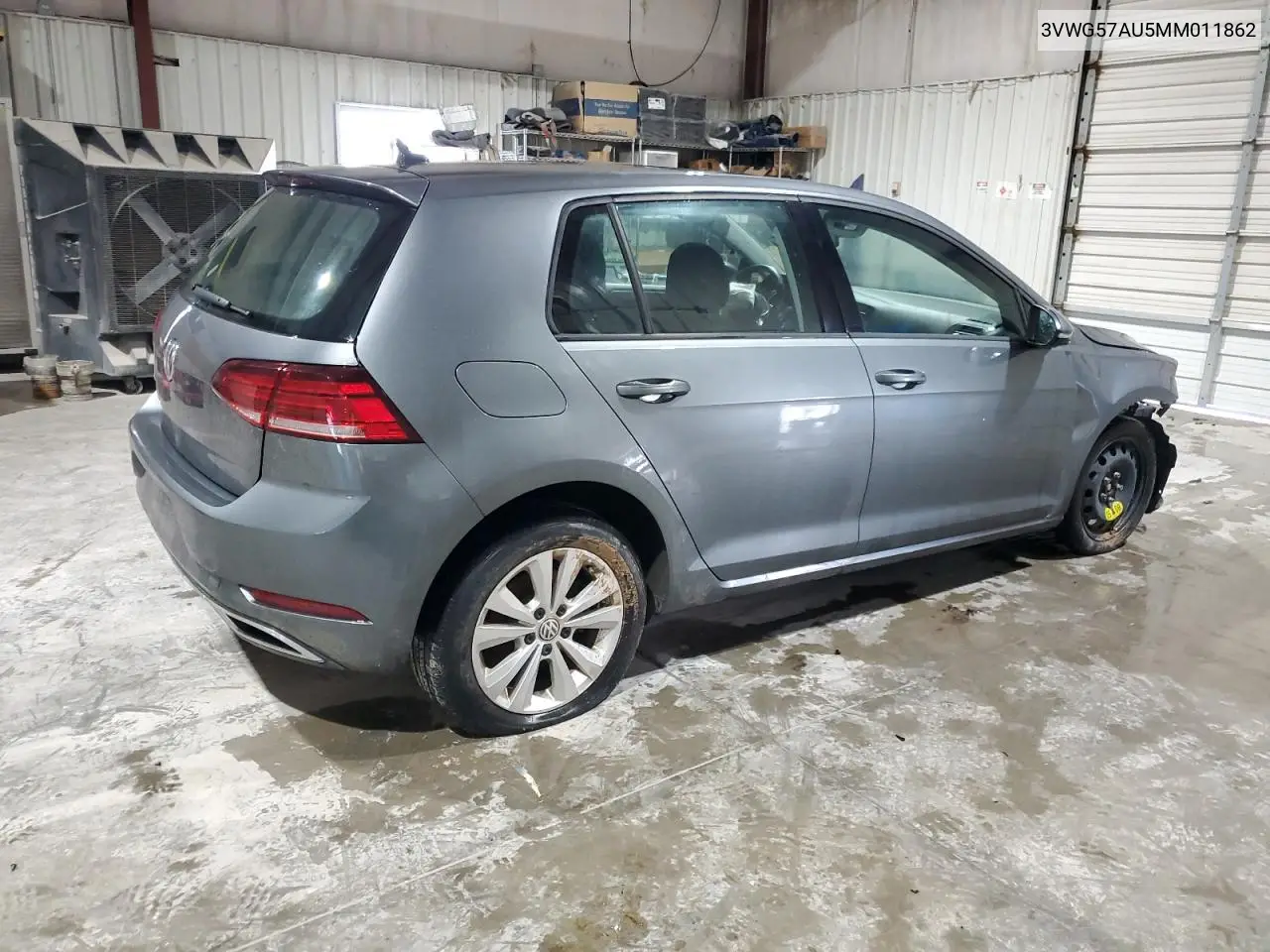 2021 Volkswagen Golf VIN: 3VWG57AU5MM011862 Lot: 55950895