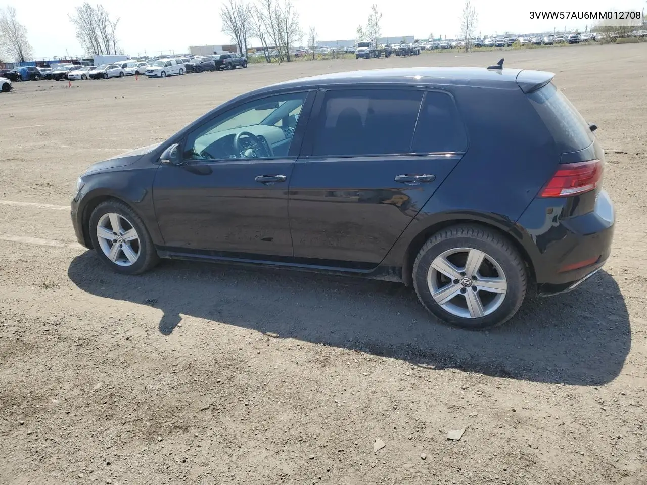 2021 Volkswagen Golf VIN: 3VWW57AU6MM012708 Lot: 56734835