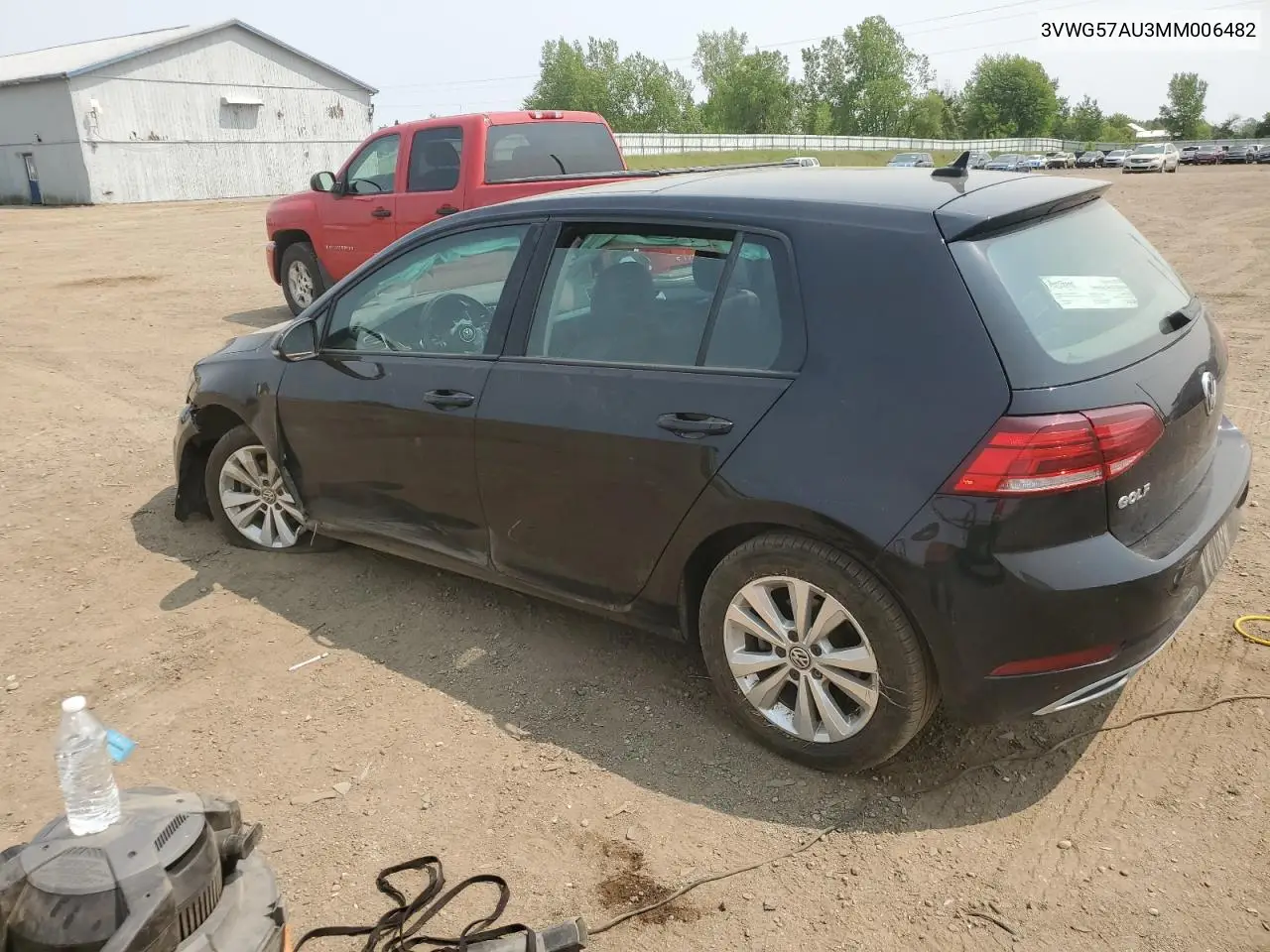 2021 Volkswagen Golf VIN: 3VWG57AU3MM006482 Lot: 58663765