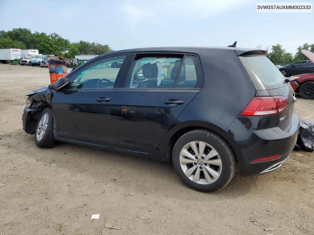 2021 Volkswagen Golf VIN: 3VWG57AUXMM002333 Lot: 60300575
