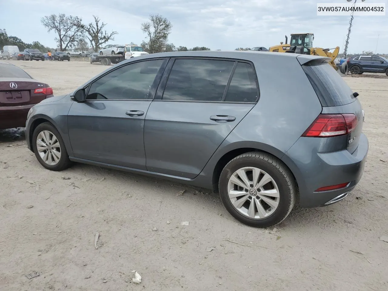 2021 Volkswagen Golf VIN: 3VWG57AU4MM004532 Lot: 76575204