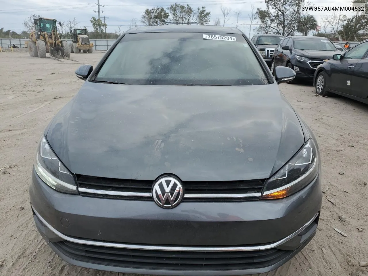 2021 Volkswagen Golf VIN: 3VWG57AU4MM004532 Lot: 76575204