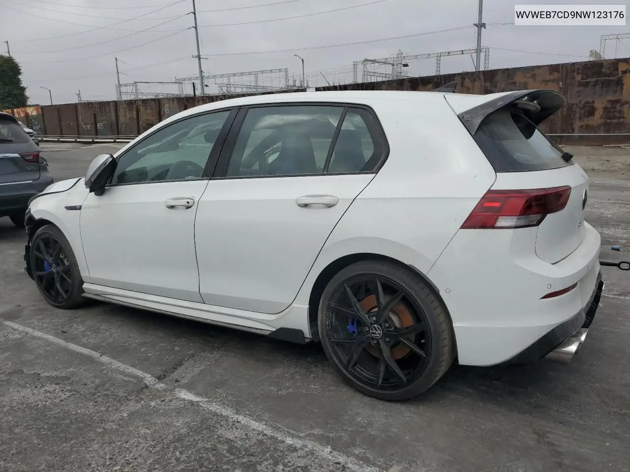 2022 Volkswagen Golf R VIN: WVWEB7CD9NW123176 Lot: 61818095