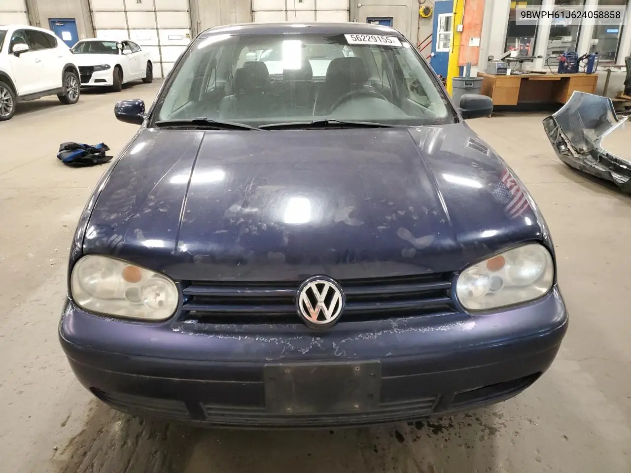 2002 Volkswagen Gti Vr6 VIN: 9BWPH61J624058858 Lot: 56229155