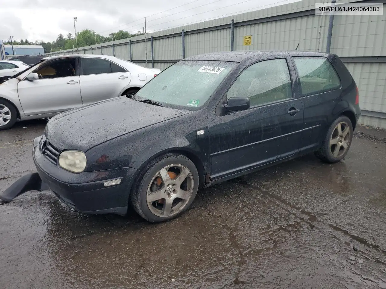 2002 Volkswagen Gti Vr6 VIN: 9BWPH61J424064383 Lot: 56943805