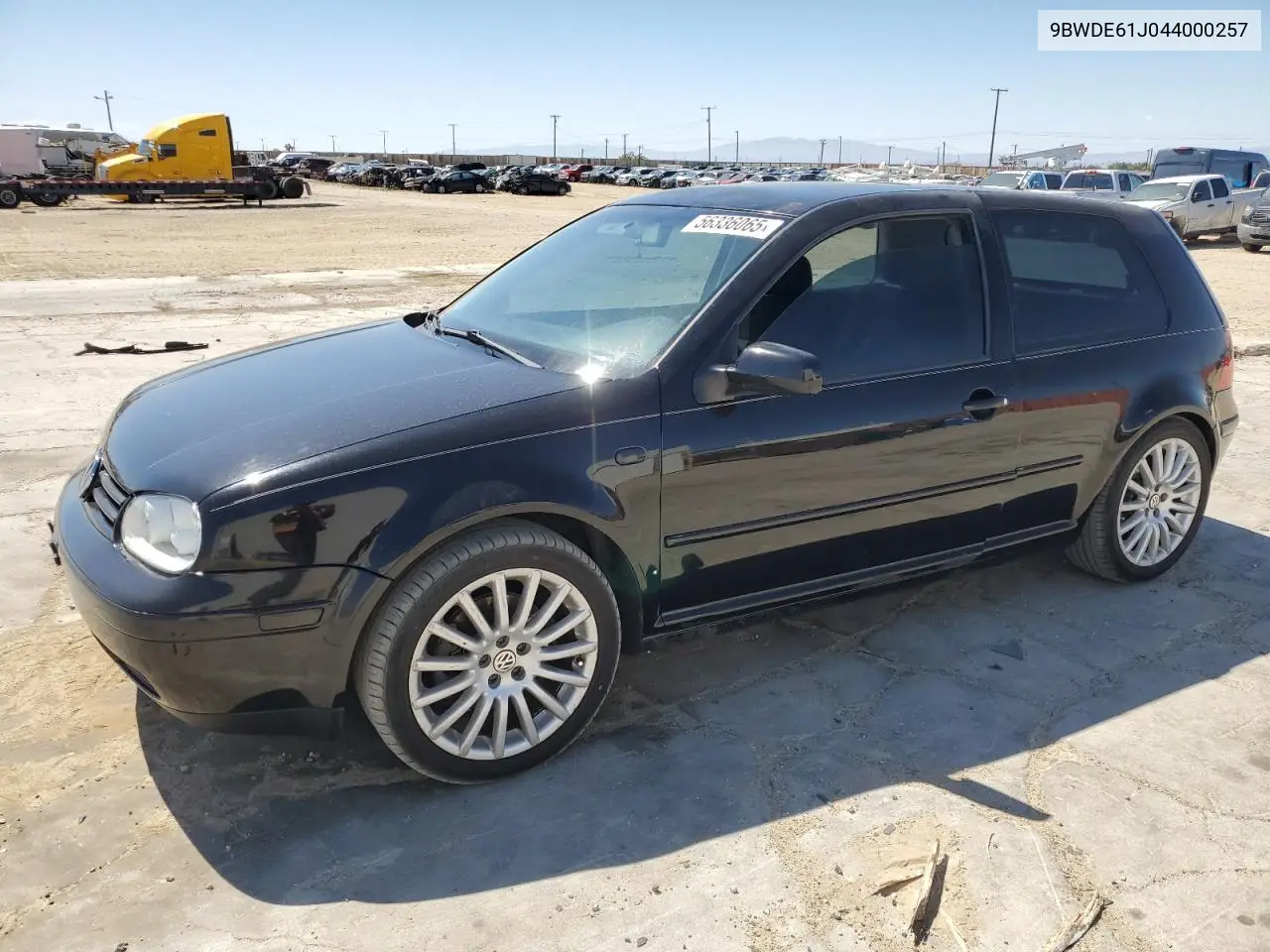 2004 Volkswagen Gti VIN: 9BWDE61J044000257 Lot: 56336065