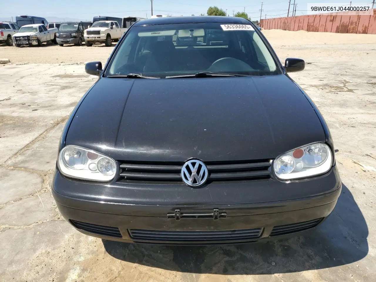 2004 Volkswagen Gti VIN: 9BWDE61J044000257 Lot: 56336065