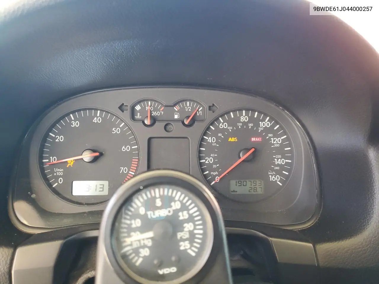 2004 Volkswagen Gti VIN: 9BWDE61J044000257 Lot: 56336065