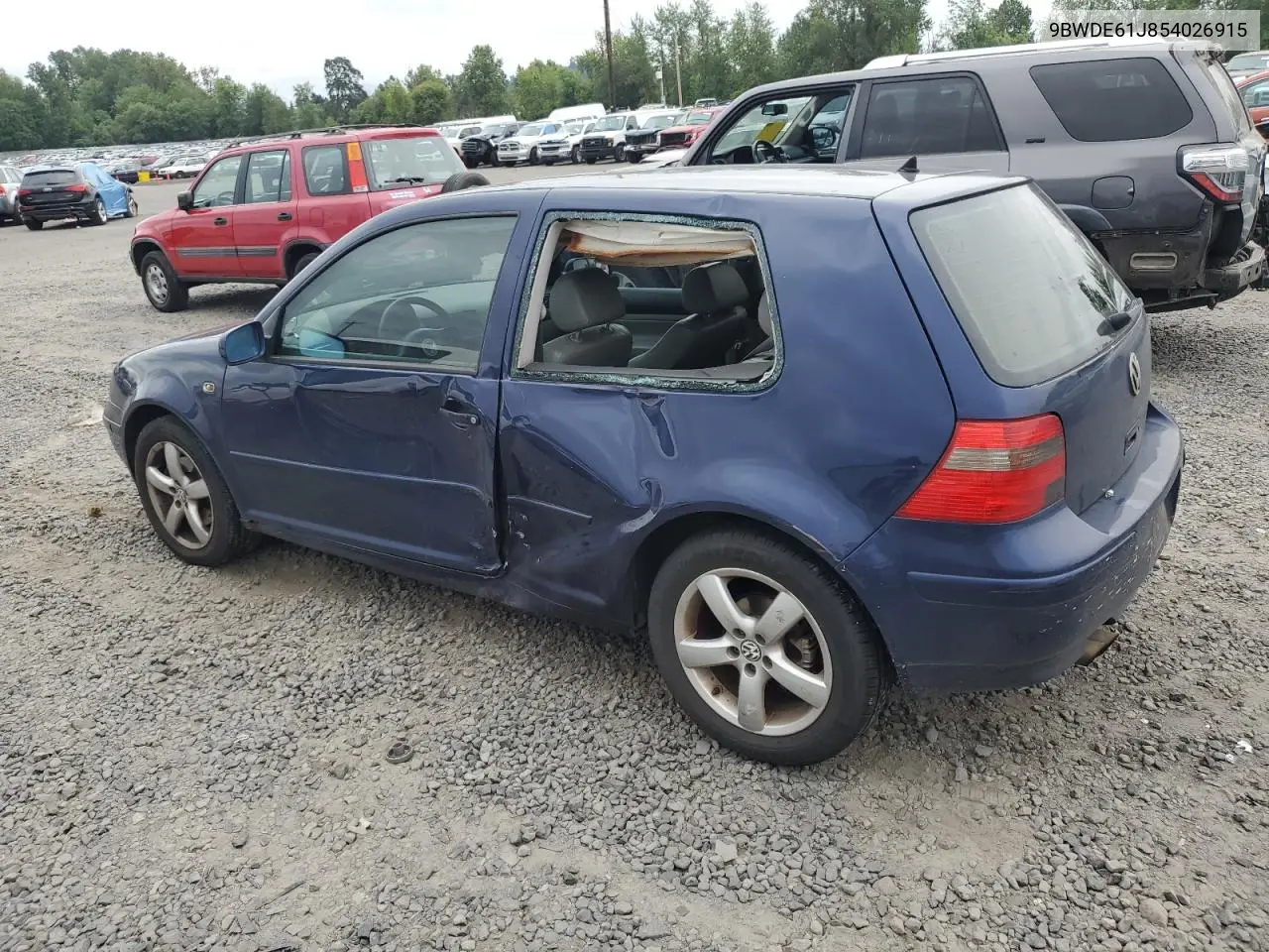 2005 Volkswagen Gti VIN: 9BWDE61J854026915 Lot: 61687165