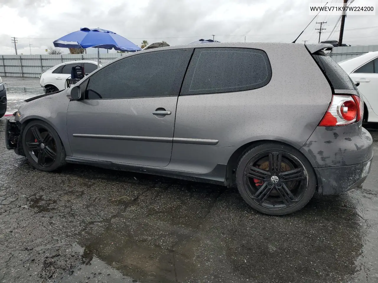 2007 Volkswagen New Gti VIN: WVWEV71K97W224200 Lot: 49146895
