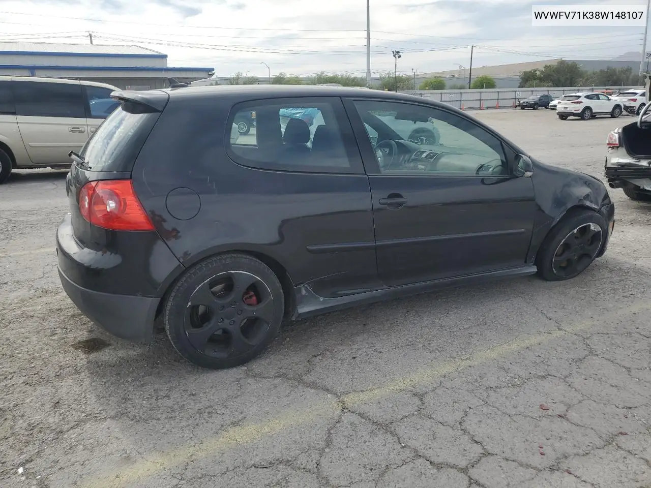 2008 Volkswagen Gti VIN: WVWFV71K38W148107 Lot: 56364045