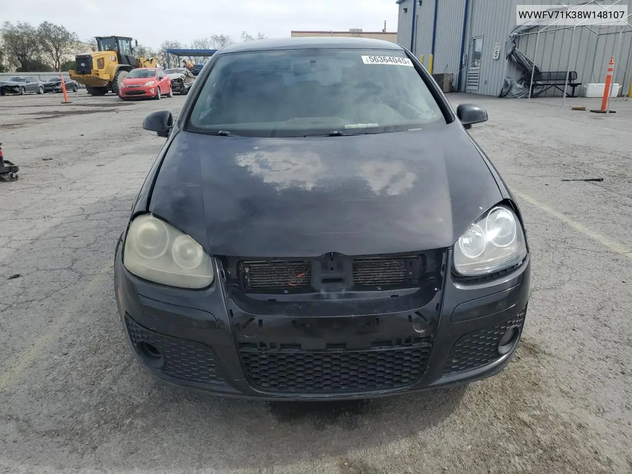 2008 Volkswagen Gti VIN: WVWFV71K38W148107 Lot: 56364045