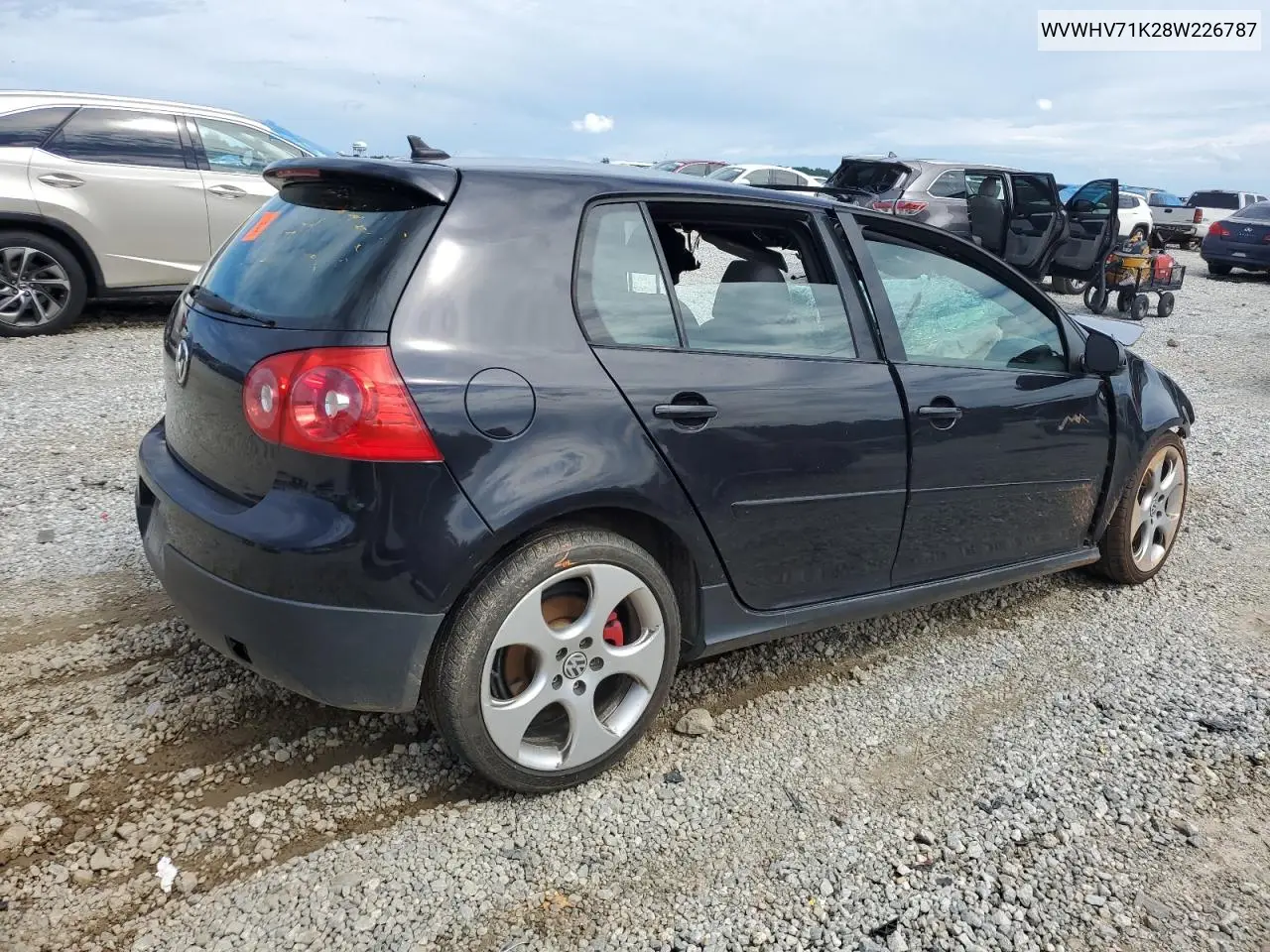 2008 Volkswagen Gti VIN: WVWHV71K28W226787 Lot: 61504145