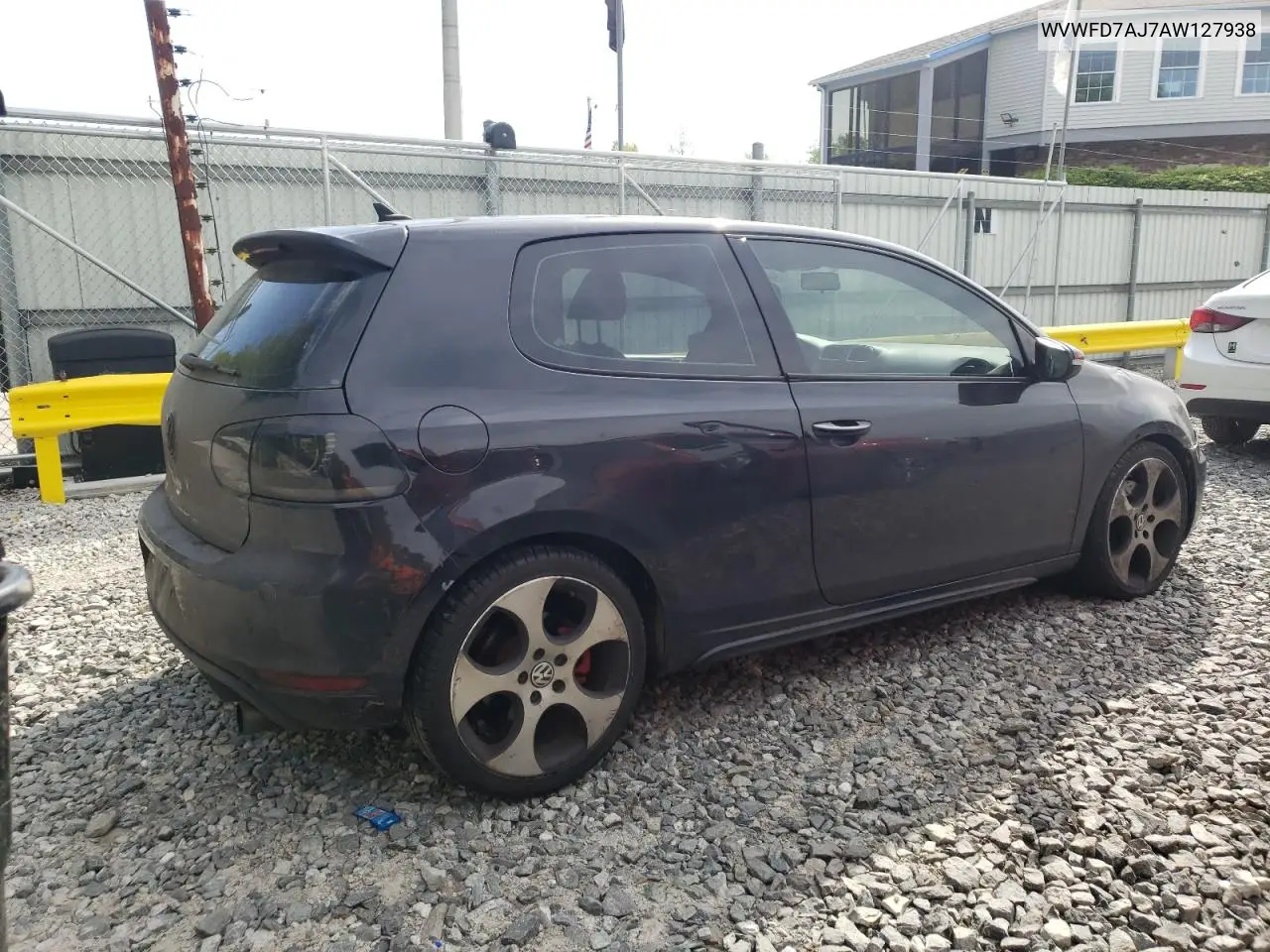 2010 Volkswagen Gti VIN: WVWFD7AJ7AW127938 Lot: 56920165