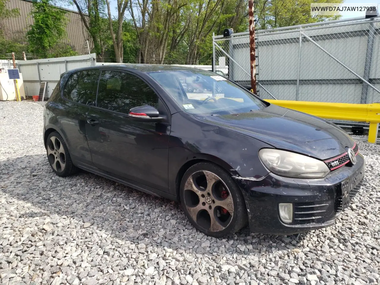 2010 Volkswagen Gti VIN: WVWFD7AJ7AW127938 Lot: 56920165
