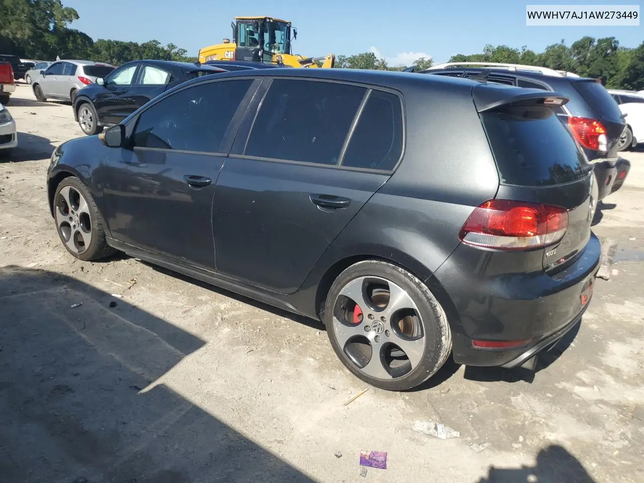 2010 Volkswagen Gti VIN: WVWHV7AJ1AW273449 Lot: 62354605