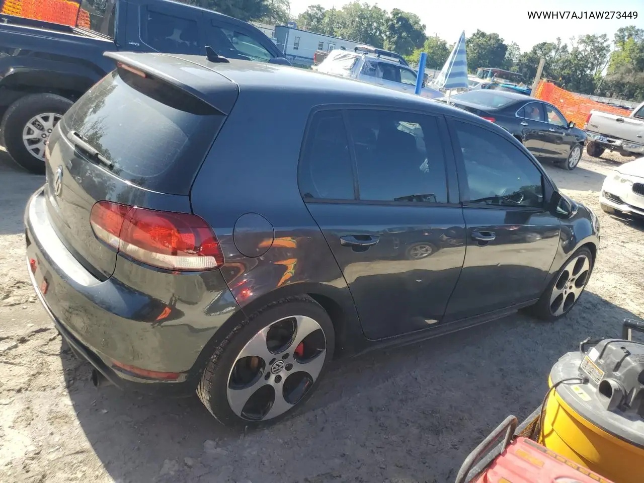 2010 Volkswagen Gti VIN: WVWHV7AJ1AW273449 Lot: 62354605