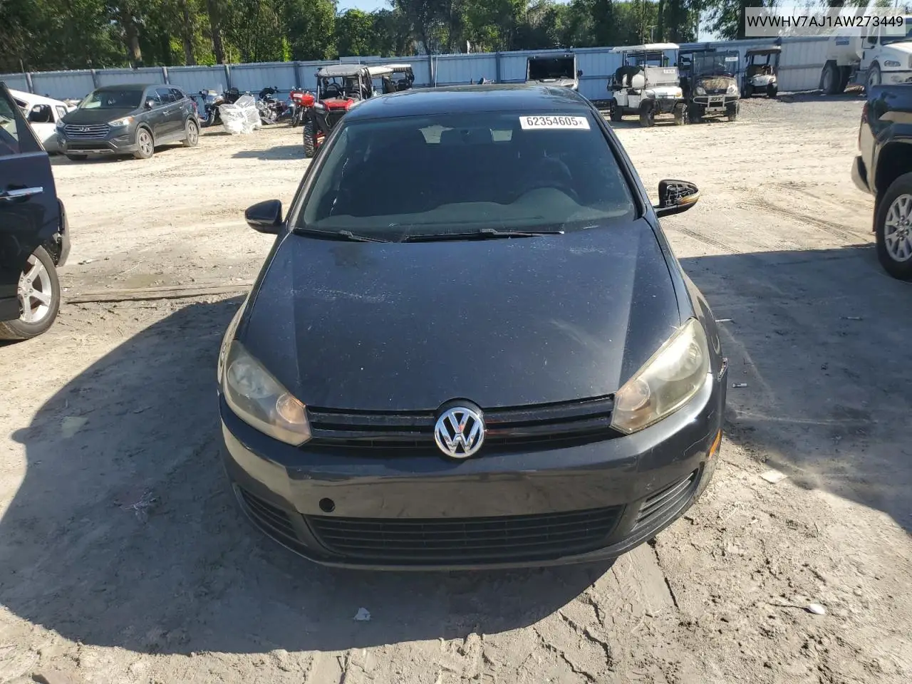 2010 Volkswagen Gti VIN: WVWHV7AJ1AW273449 Lot: 62354605