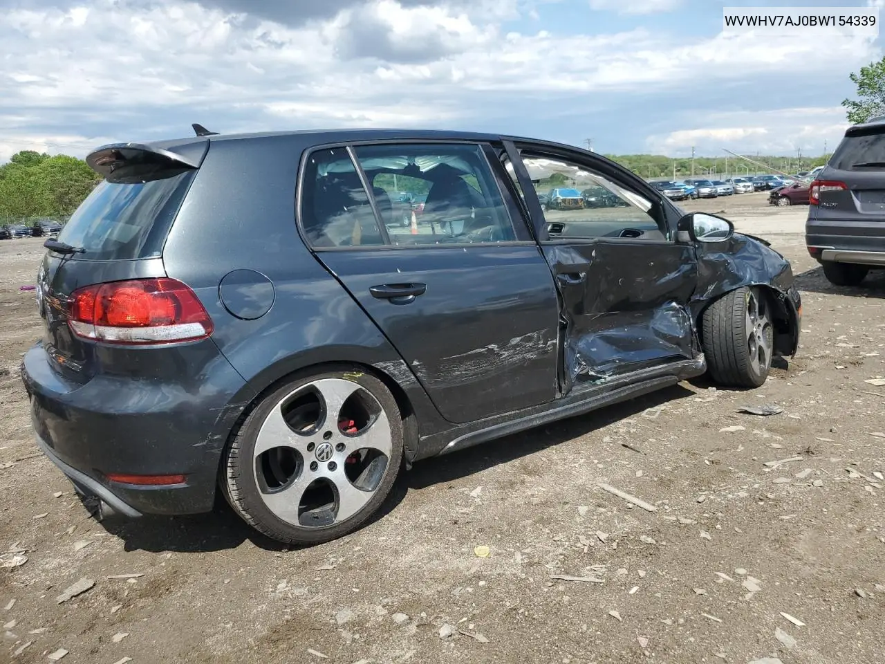 2011 Volkswagen Gti VIN: WVWHV7AJ0BW154339 Lot: 55910275