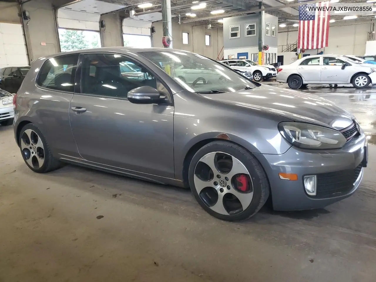 2011 Volkswagen Gti VIN: WVWEV7AJXBW028556 Lot: 62428855