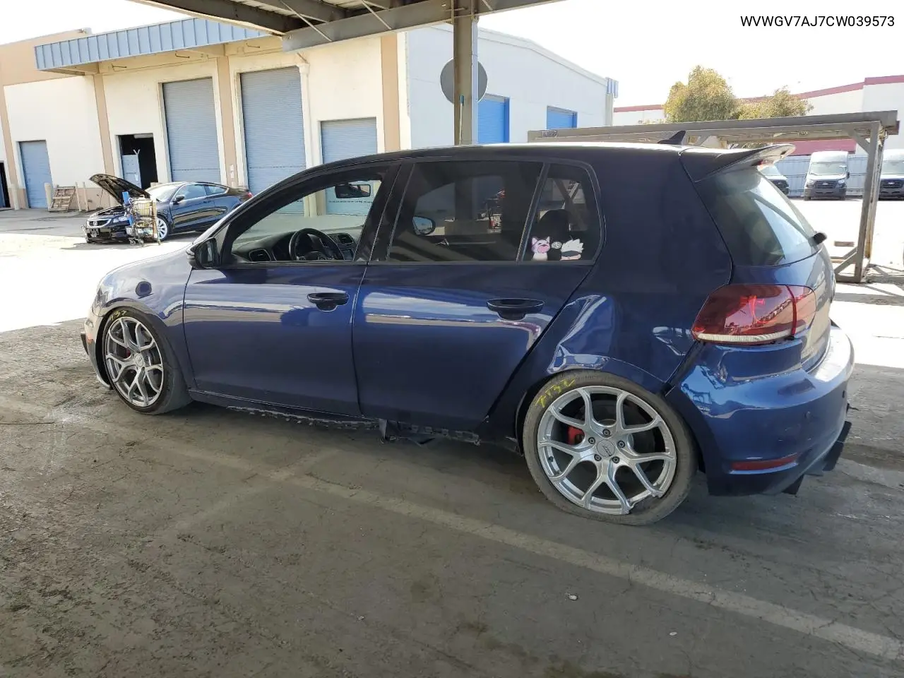 2012 Volkswagen Gti VIN: WVWGV7AJ7CW039573 Lot: 52460365