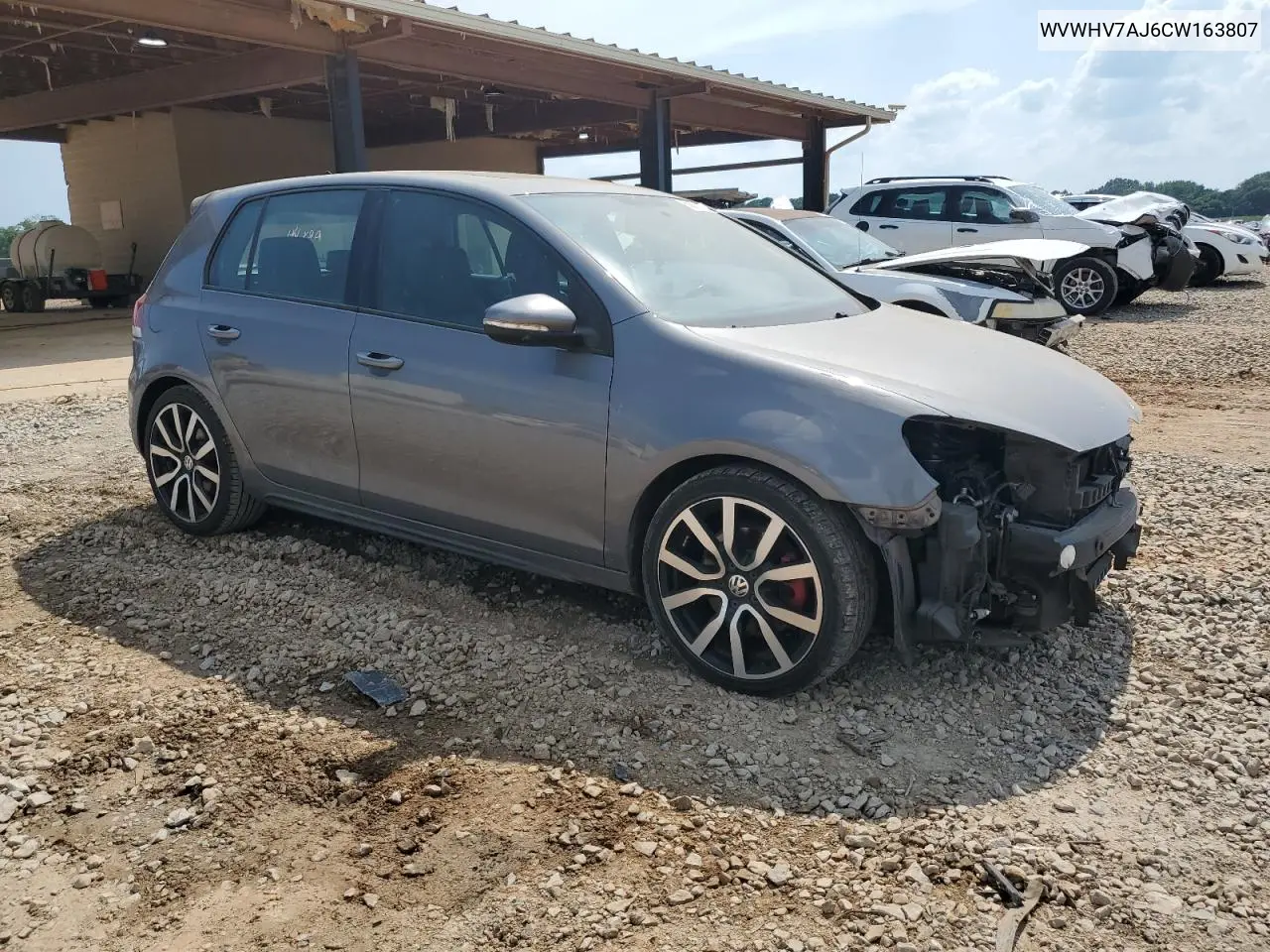 2012 Volkswagen Gti VIN: WVWHV7AJ6CW163807 Lot: 60976145